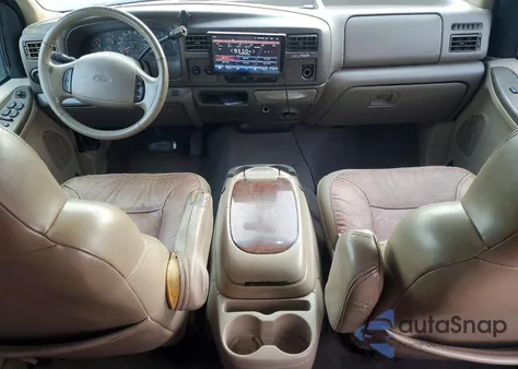 2001 Ford Excursion Limited z USA, uszkodzony, nr VIN 1FMNU42L01EC29903